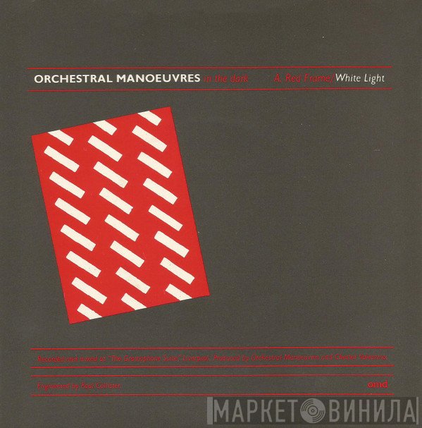 Orchestral Manoeuvres In The Dark - Red Frame/White Light