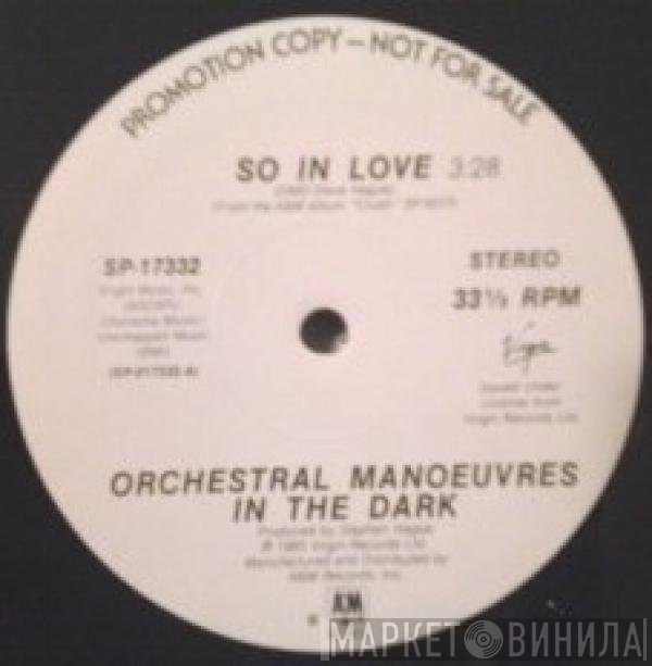 Orchestral Manoeuvres In The Dark  - So In Love