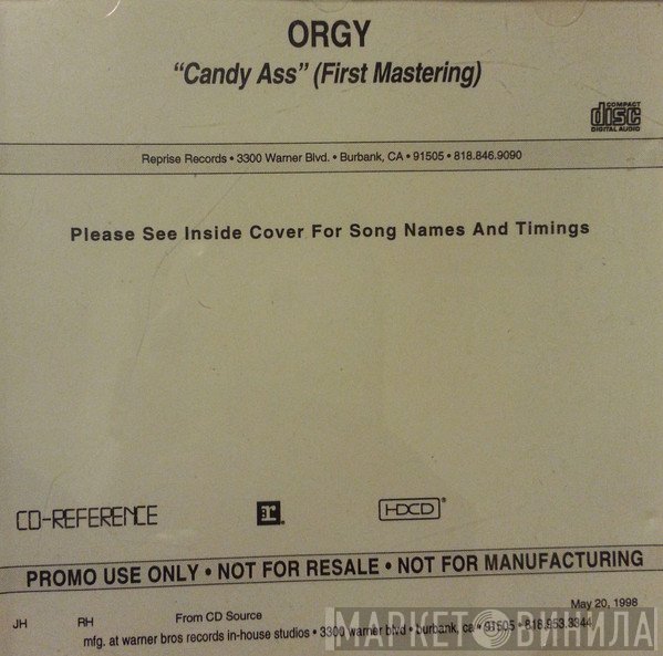 Orgy  - Candy Ass (First Mastering)