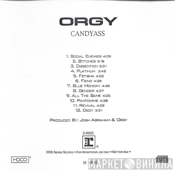Orgy  - Candyass