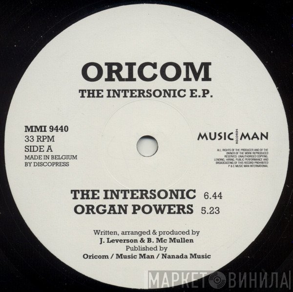 Oricom Technologies  - The Intersonic E.P.