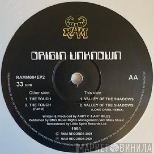 Origin Unknown - The Touch / Valley Of The Shadows