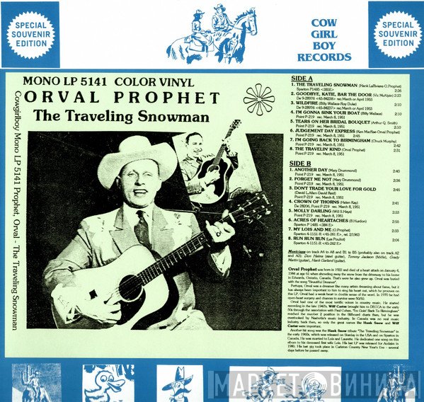 Orval Prophet - The Traveling Snowman