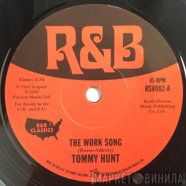 Oscar Brown Jr., Tommy Hunt - The Work Song / Work Song
