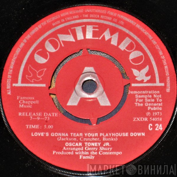 Oscar Toney Jr. - Love's Gonna Tear Your Playhouse Down