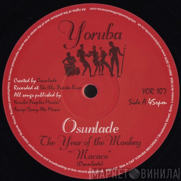 Osunlade - The Year Of The Monkey