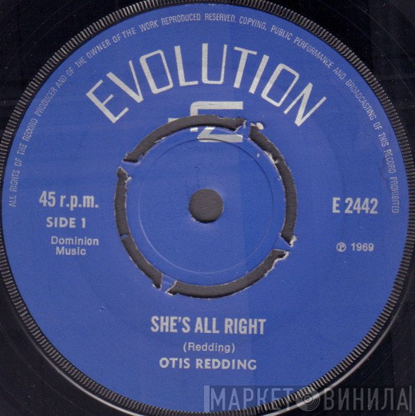 Otis Redding, The Shooters - She's All Right / Tuff Enuff