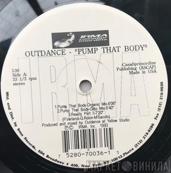 Outdance - Pump That Body