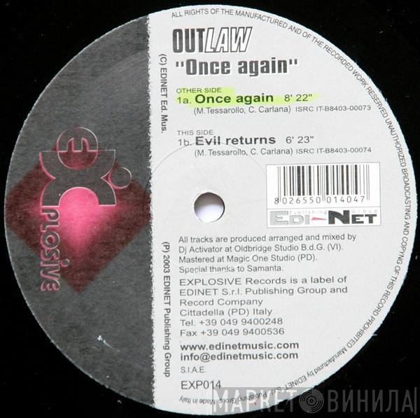 Outlaw  - Once Again / Evil Returns