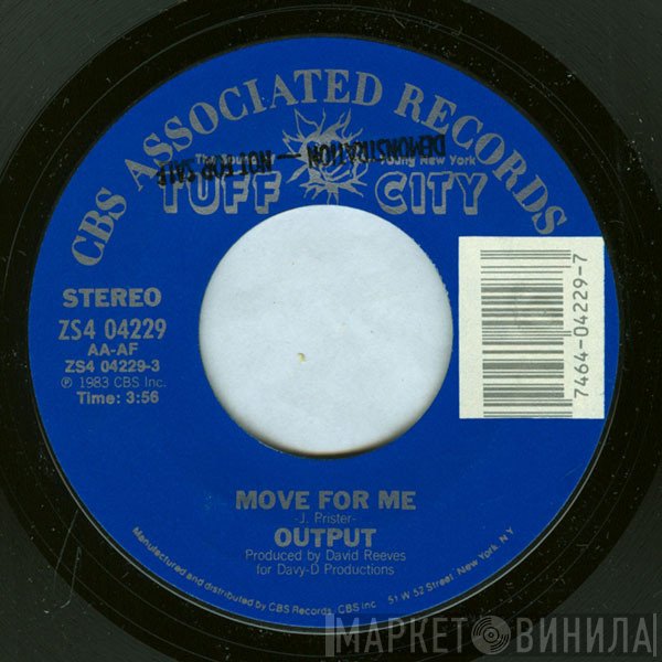 Output   - Move For Me