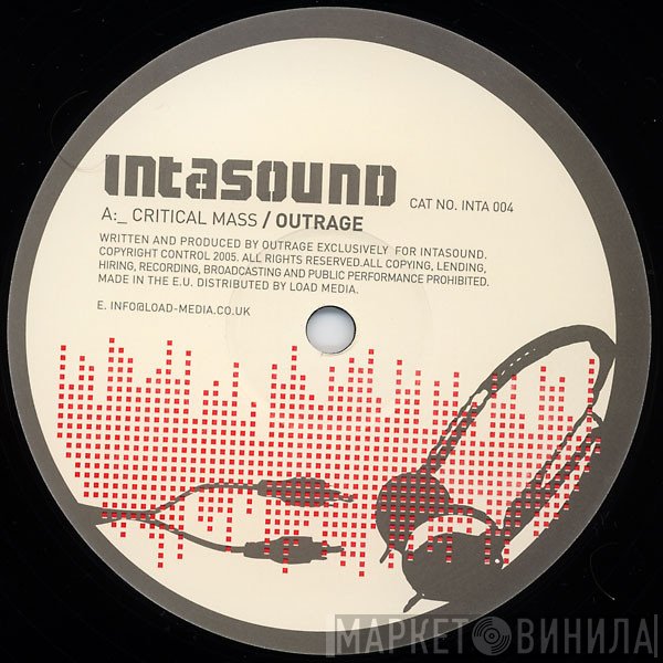 Outrage  - Critical Mass / Back Track