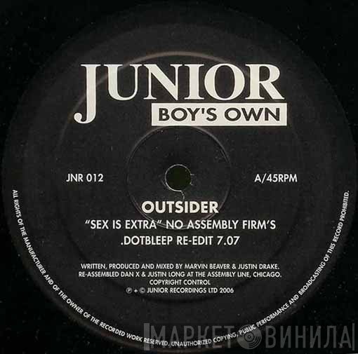 Outsider - Sex Is Extra