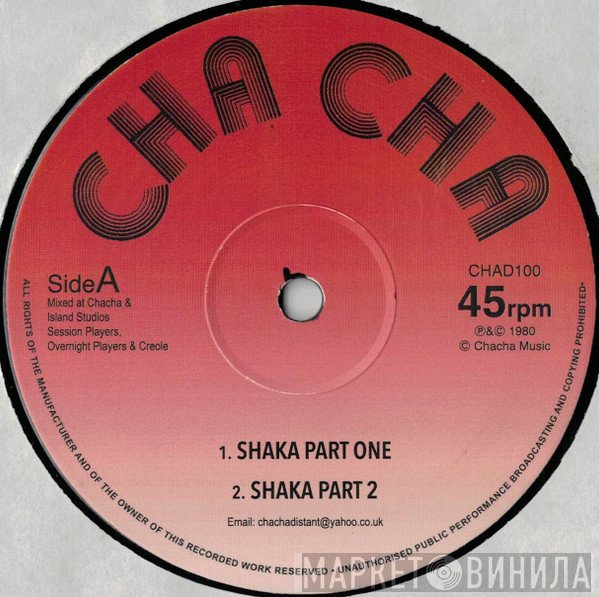 Overnight Players - Shaka Part One / Kunta Kinte's Revenge