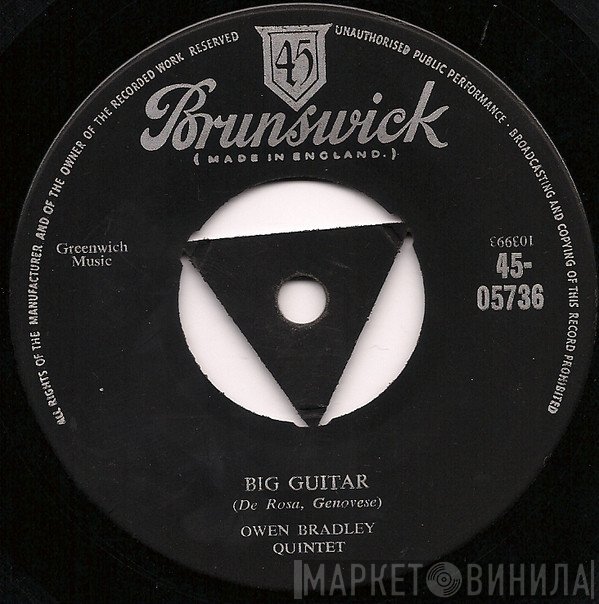 Owen Bradley And His Quintet - Big Guitar / Sentimental Dream