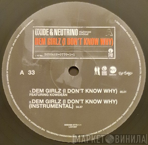 Oxide & Neutrino - Dem Girlz (I Don't Know Why)