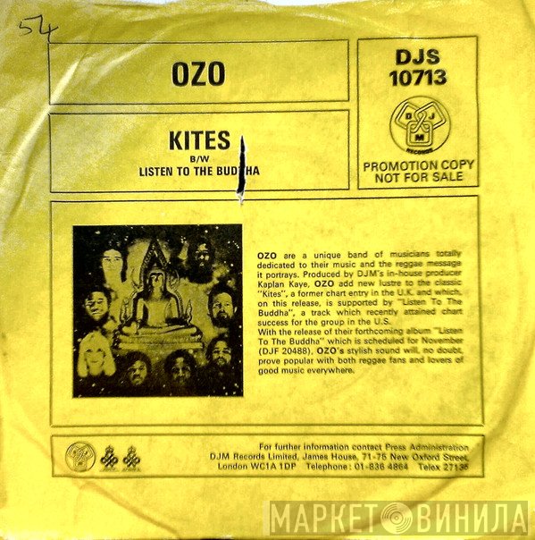 Ozo - Kites / Listen To The Buddha