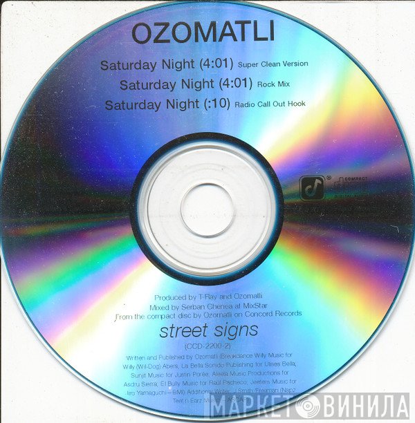 Ozomatli  - Saturday Night