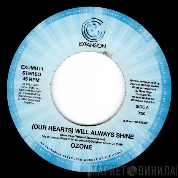 Ozone  - Our Hearts Will Always Shine / Mighty Mighty