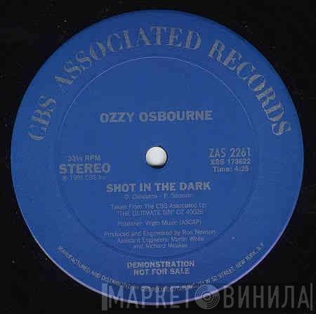 Ozzy Osbourne  - Shot In The Dark