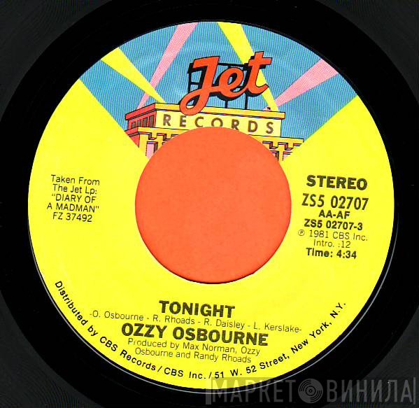 Ozzy Osbourne  - Tonight