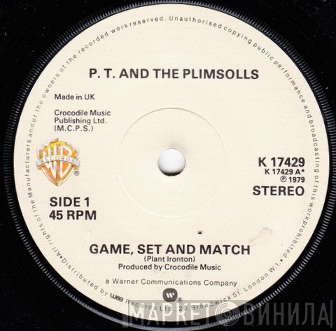 P. T. And The Plimsolls - Game, Set And Match