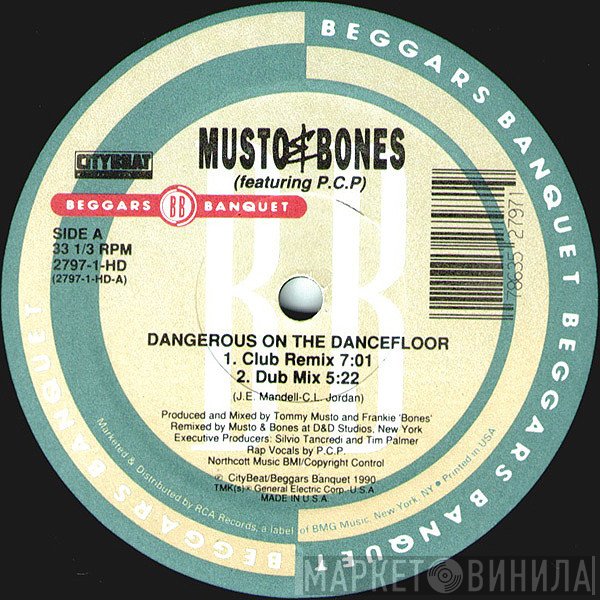P.C.P. (People Can Party), Musto & Bones - Dangerous On The Dancefloor