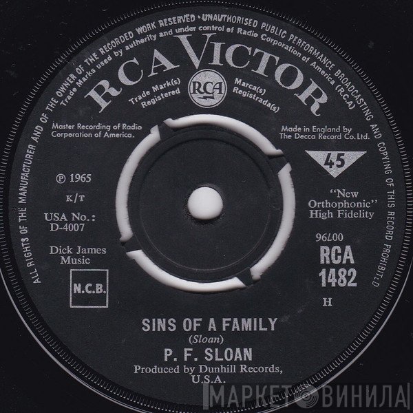 P.F. Sloan - Sins Of A Family