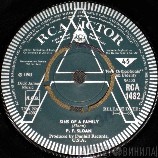P.F. Sloan - Sins Of A Family