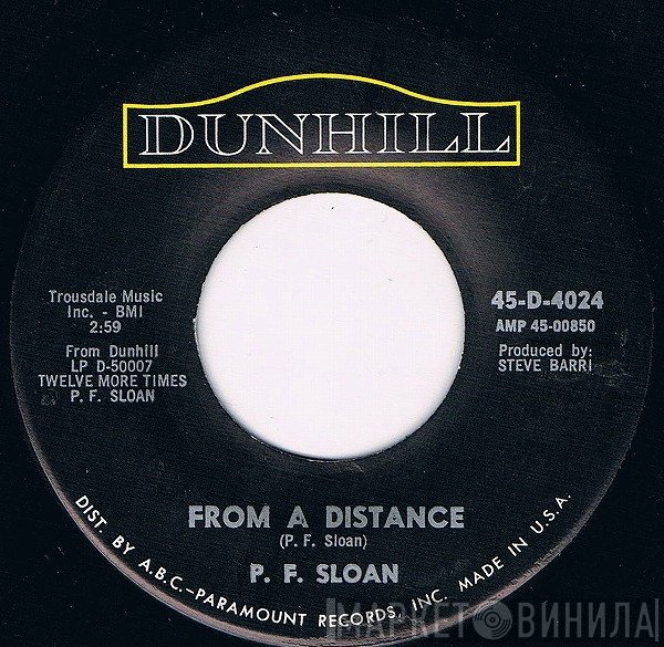 P.F. Sloan  - From A Distance