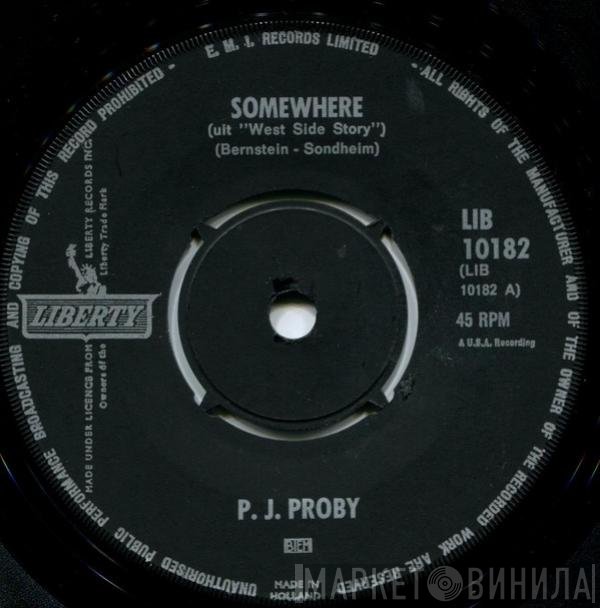P.J. Proby  - Somewhere