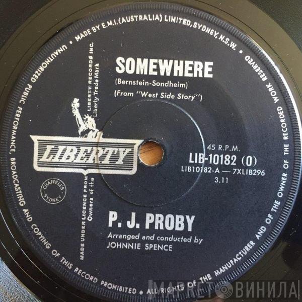 P.J. Proby  - Somewhere