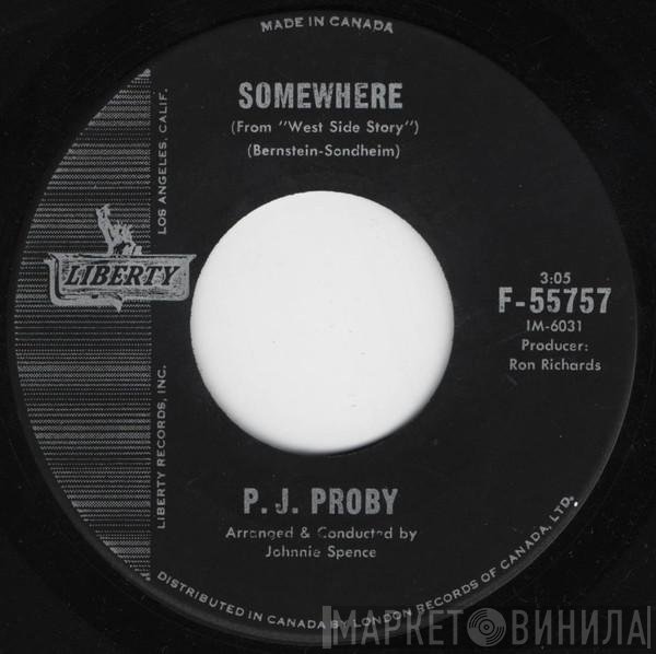 P.J. Proby  - Somewhere