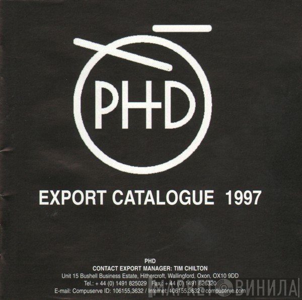  - PHD Export Catalogue 1997