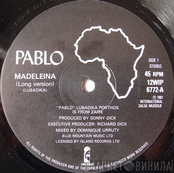 Pablo Lubadika Porthos - Madeleina
