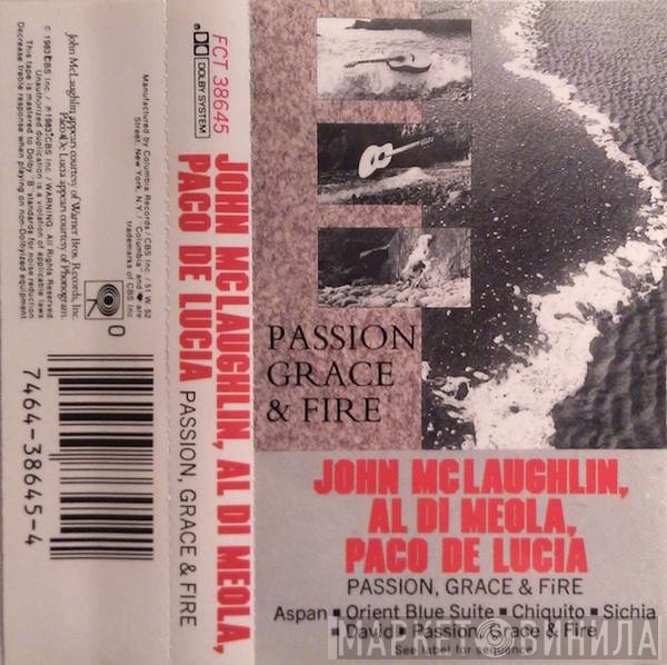 Paco De Lucía, John McLaughlin, Al Di Meola - Passion, Grace & Fire