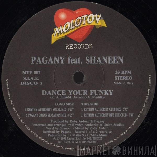 Pagany Feat. Shaneen  - Dance Your Funky