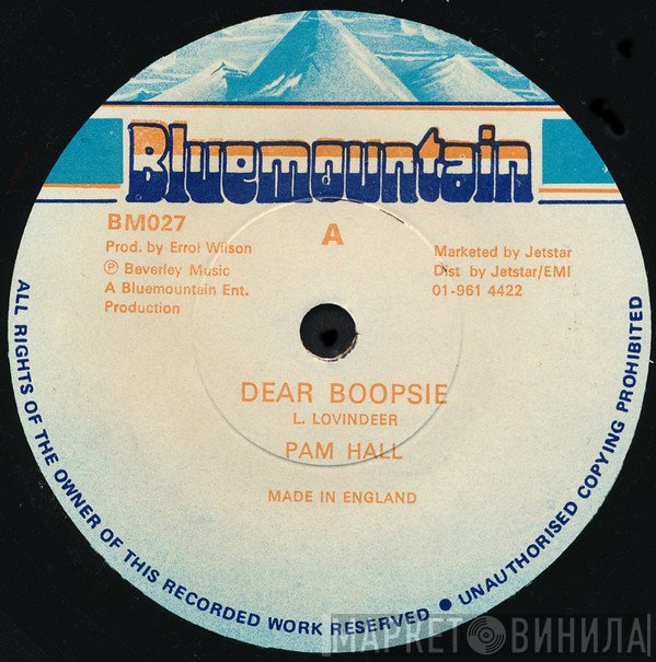 Pam Hall - Dear Boopsie