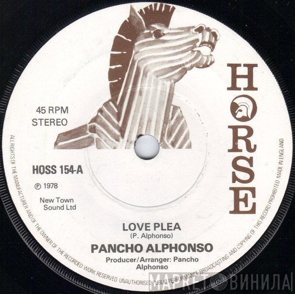Pancho Alphonso - Love Plea