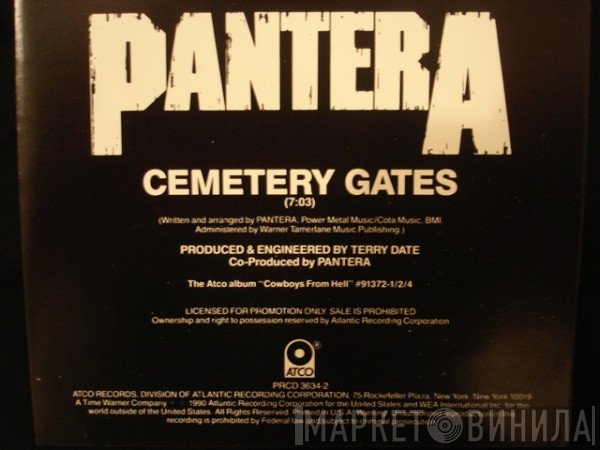 Pantera  - Cemetery Gates