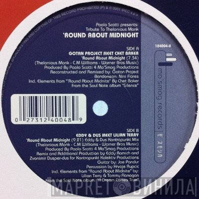 Paolo Scotti - 'Round About Midnight (Tribute To Thelonious Monk)
