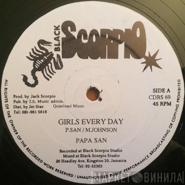 Papa San, Bunny Rugs - Girls Every Day / Stand By Me