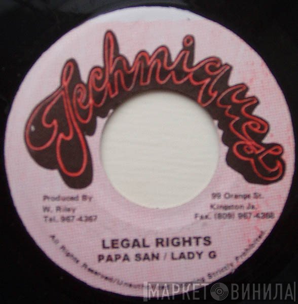 Papa San / Lady G  - Legal Rights