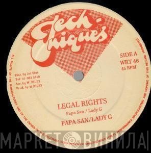 Papa San / Lady G  - Legal Rights