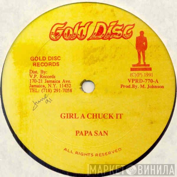 Papa San, Norbert Clarke - Girl A Chuck It / Rainy Day