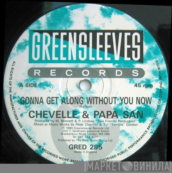 Papa San, Chevelle Franklyn - Gonna Get Along Without You Now