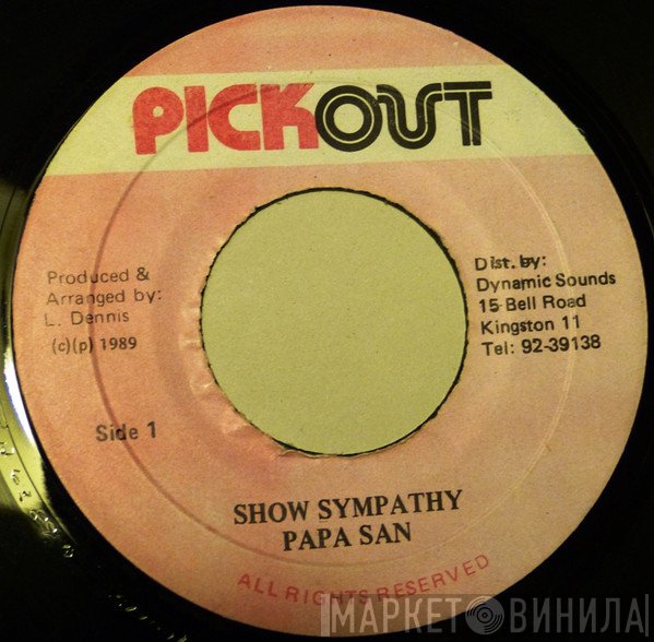 Papa San - Show Sympathy