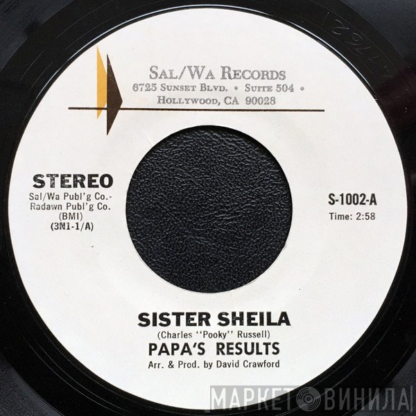Papa's Results - Sister Sheila