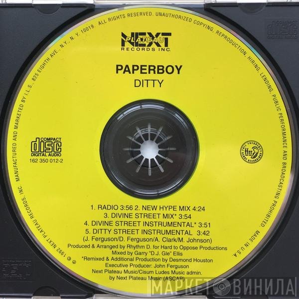 Paperboy  - Ditty