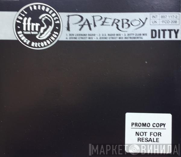 Paperboy  - Ditty