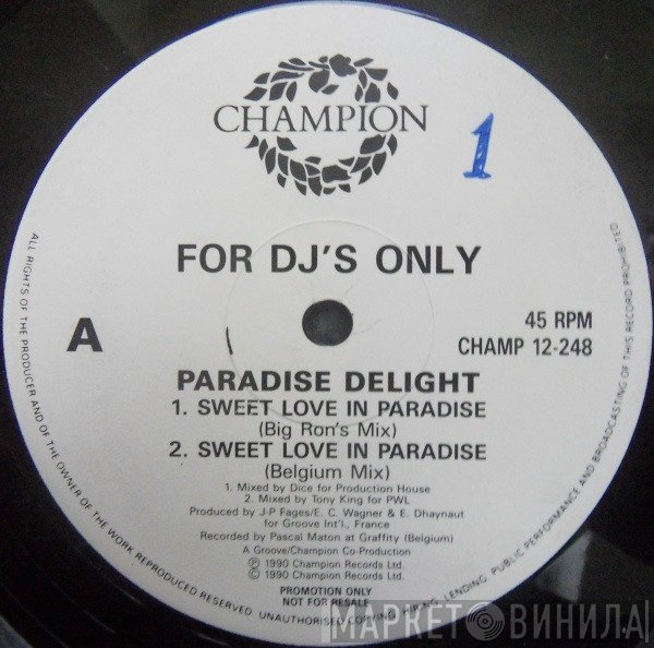 Paradise Delight - Sweet Love In Paradise
